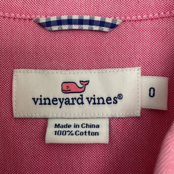 🐳Vineyard Vines Pink Popover Top🐳 - Picture 10 of 11
